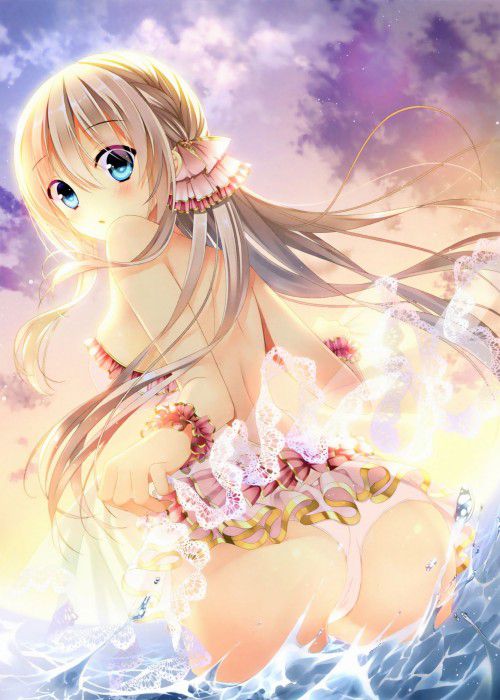 【Secondary erotic】 In summer, here is an erotic image of a girl with a chiechi body wearing a swimsuit that wants to masturbate 7