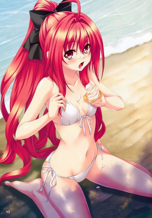 【Secondary erotic】 In summer, here is an erotic image of a girl with a chiechi body wearing a swimsuit that wants to masturbate 8