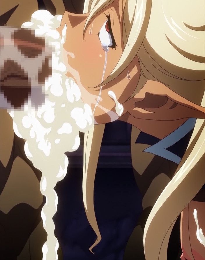 The second erotic picture of the girl who is blowing semen from the nose wwww part4 33