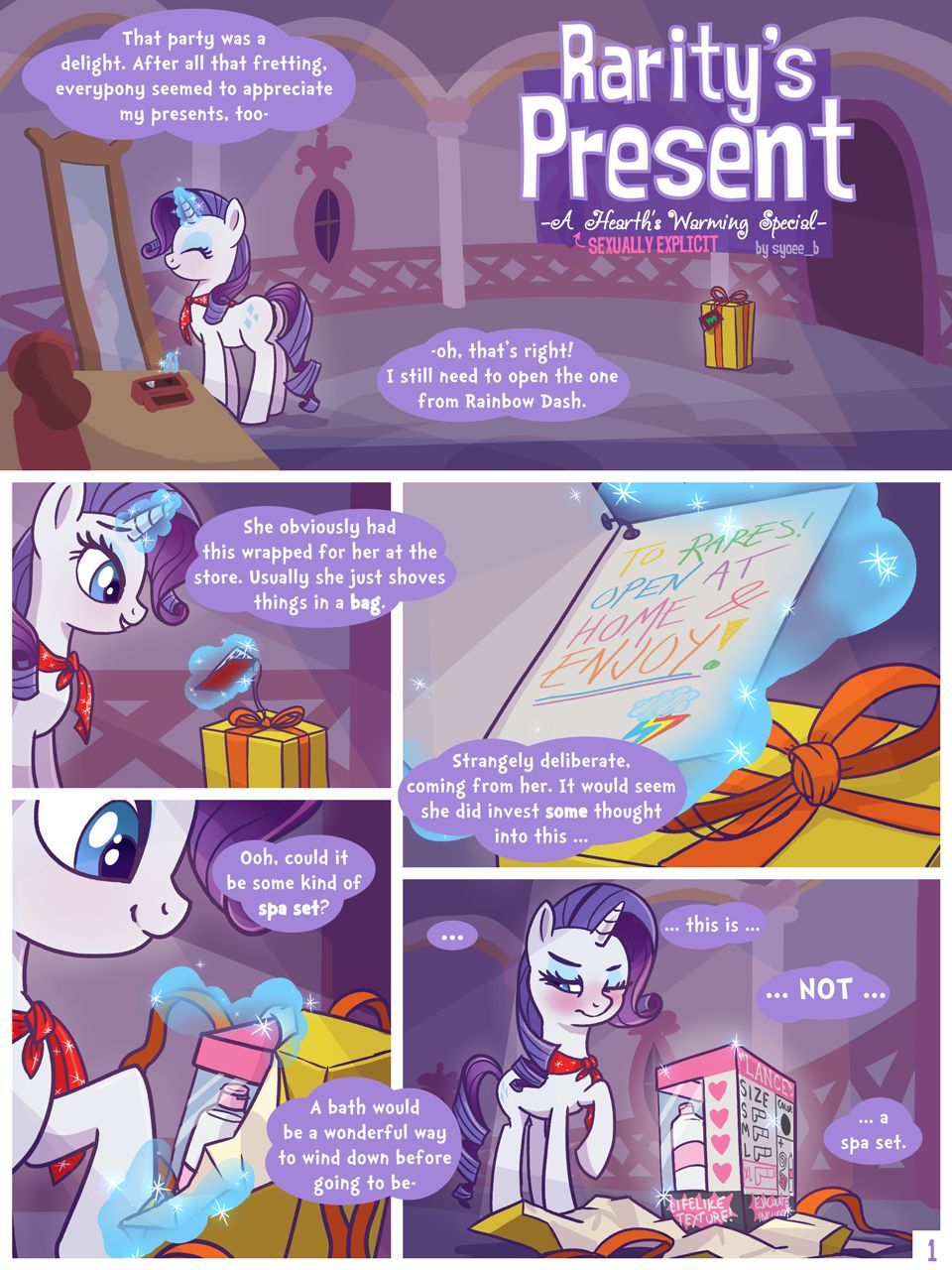 [Syoeeb] Rarity's Present (Ongoing) 1