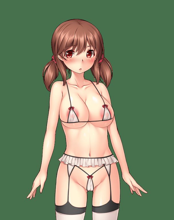 [Character material] [Bare standing picture] I tried to collect only transparent material png, the 24th 11