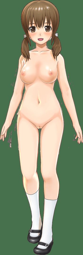 [Character material] [Bare standing picture] I tried to collect only transparent material png, the 24th 21