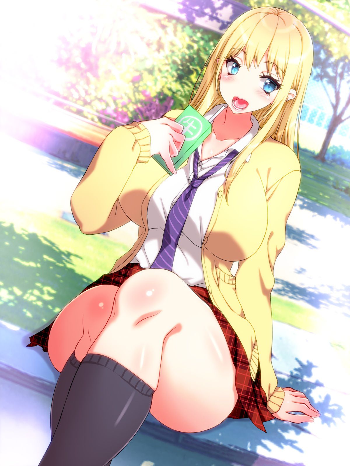I wonder why the thighs of high school girls so erotic part7 3