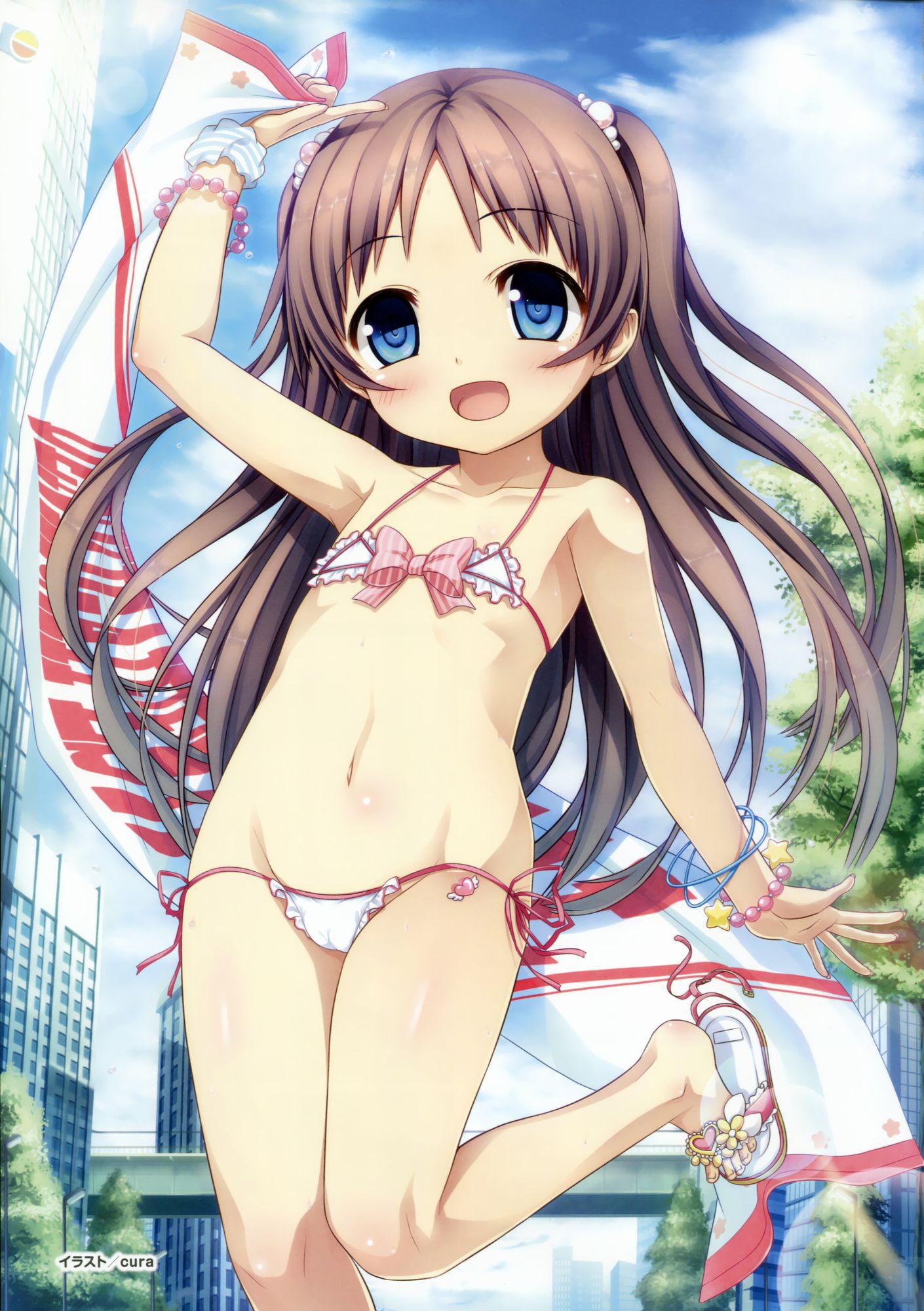 Porori Chikuni! Secondary erotic picture of a girl in a micro bikini wwww part3 2