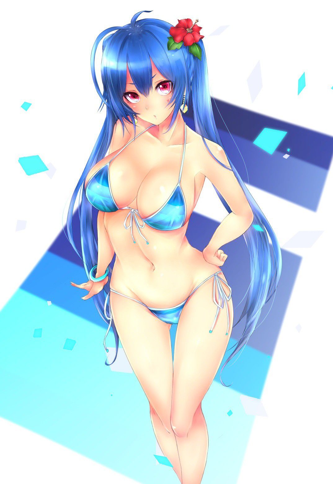 Porori Chikuni! Secondary erotic picture of a girl in a micro bikini wwww part3 21