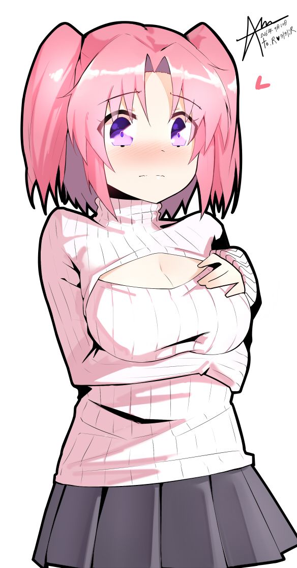 [Nasty pink] cute girl secondary erotic image summary of the pink hair! That twenty- 12