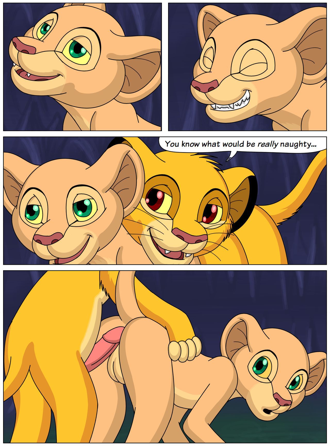 [WhoreOMatic] Simba Sex (The Lion King) 13