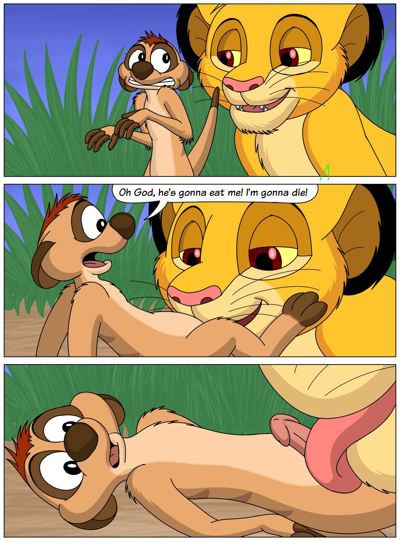 [WhoreOMatic] Simba Sex (The Lion King) 22