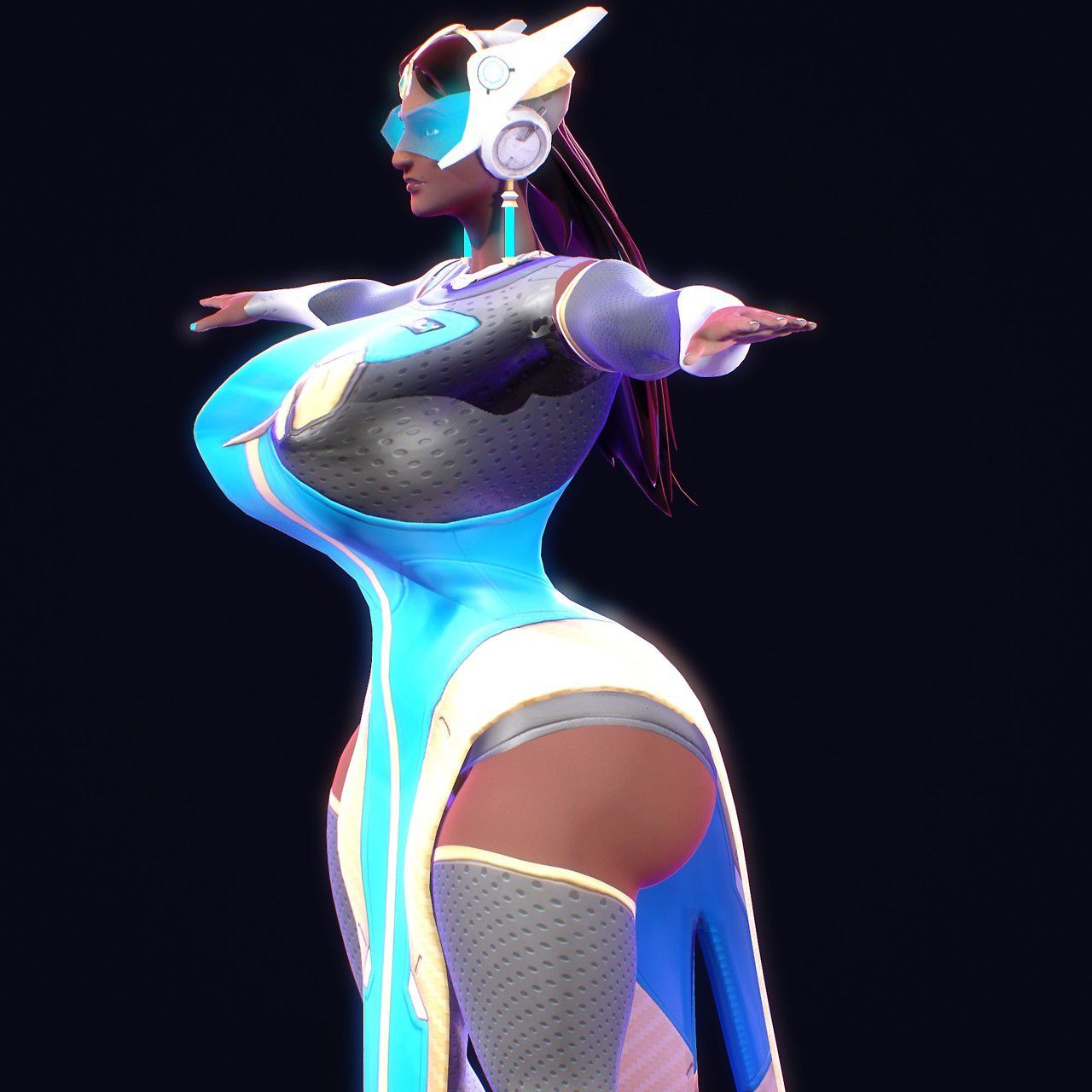 Busty Symmetra 7