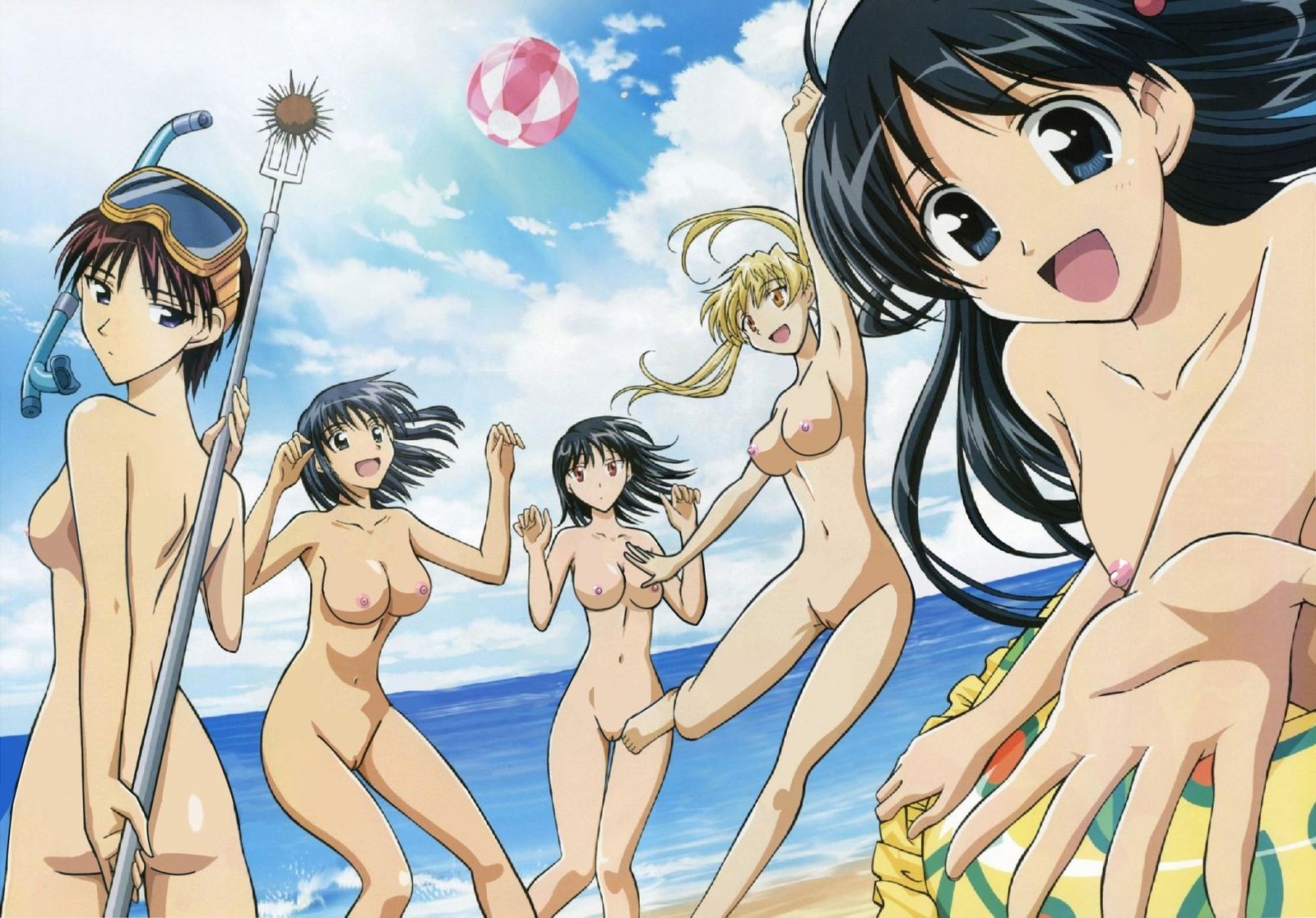 [School Rumble] suo Mikoto, Sawachika Airi, etc. Photo Gallery 12