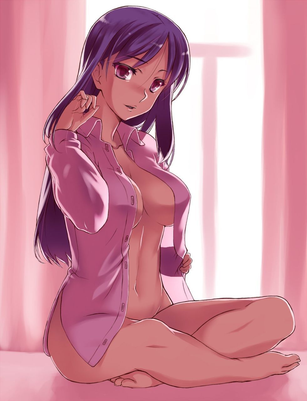 [2nd] Secondary image of the girl in the erotic naked shirt appearance than nude part 5 [Naked y shirt] 16