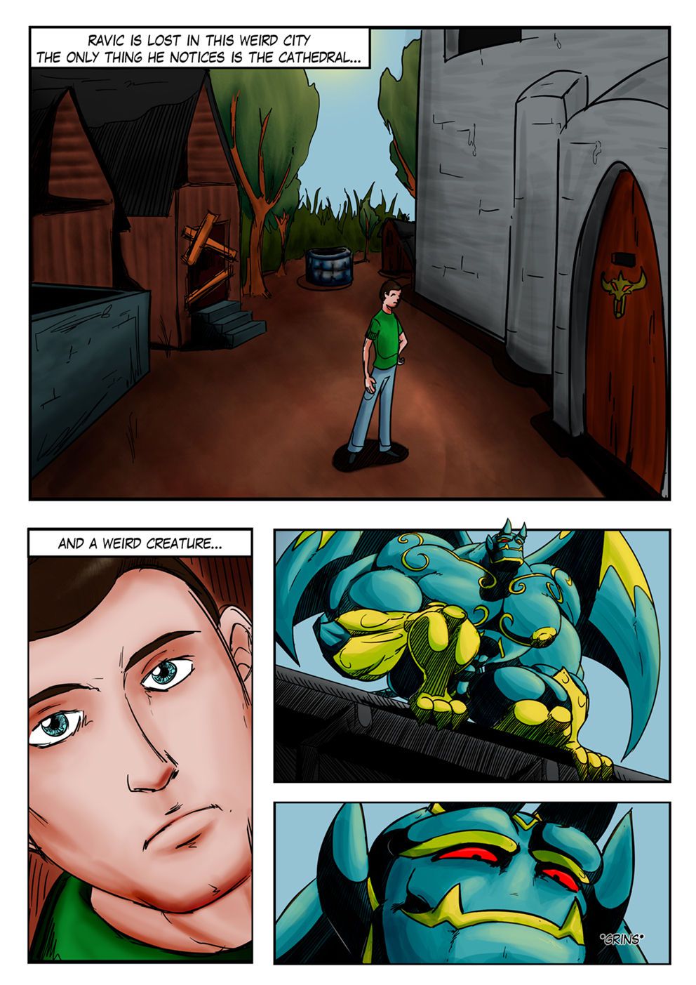 Zac & Galio Transformation Comic 1