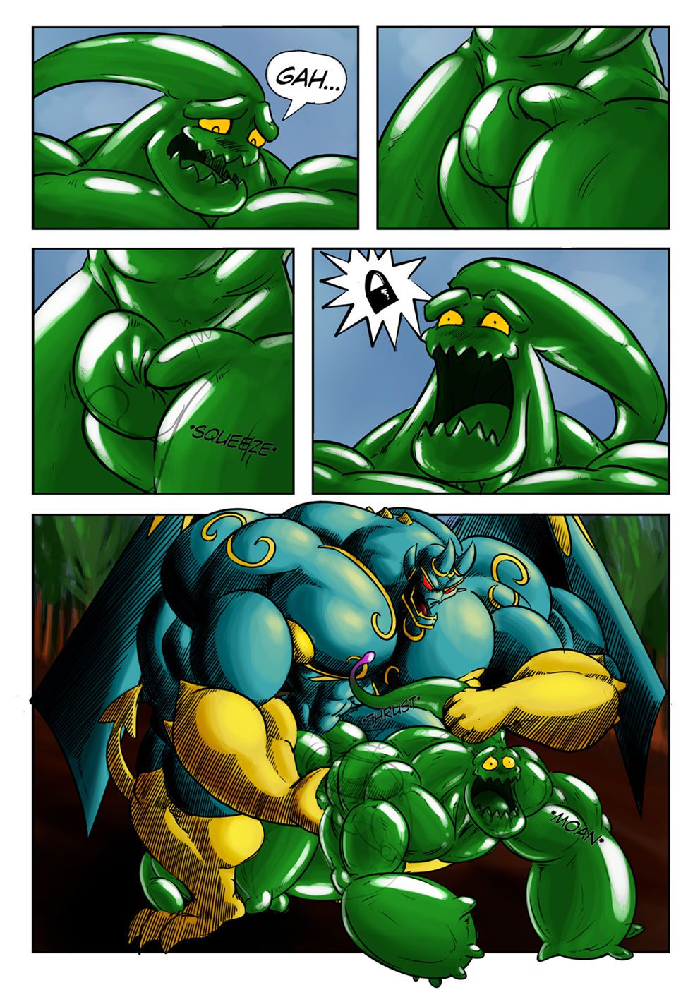 Zac & Galio Transformation Comic 10