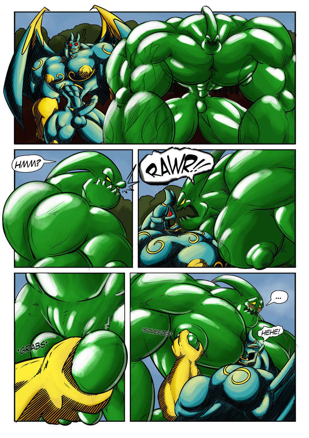 Zac & Galio Transformation Comic 14