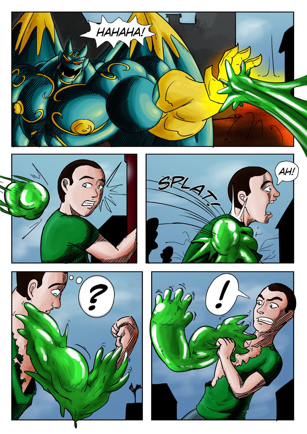 Zac & Galio Transformation Comic 4