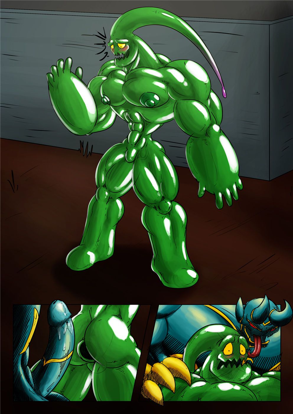 Zac & Galio Transformation Comic 7