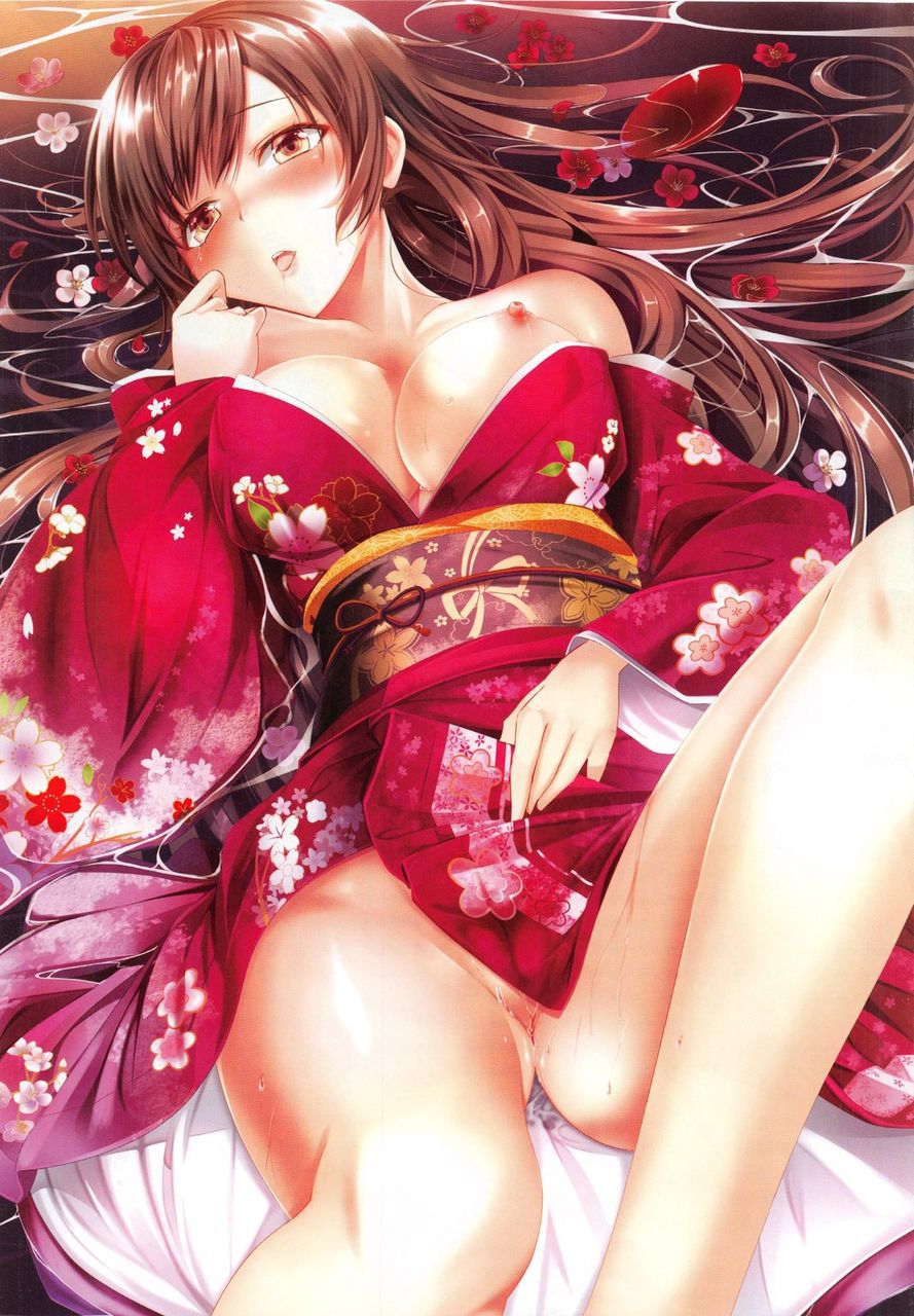 [2nd edition] disturbed kimono Figure 2 Erotic erotic image of the girl of the next 7 [kimono] 32