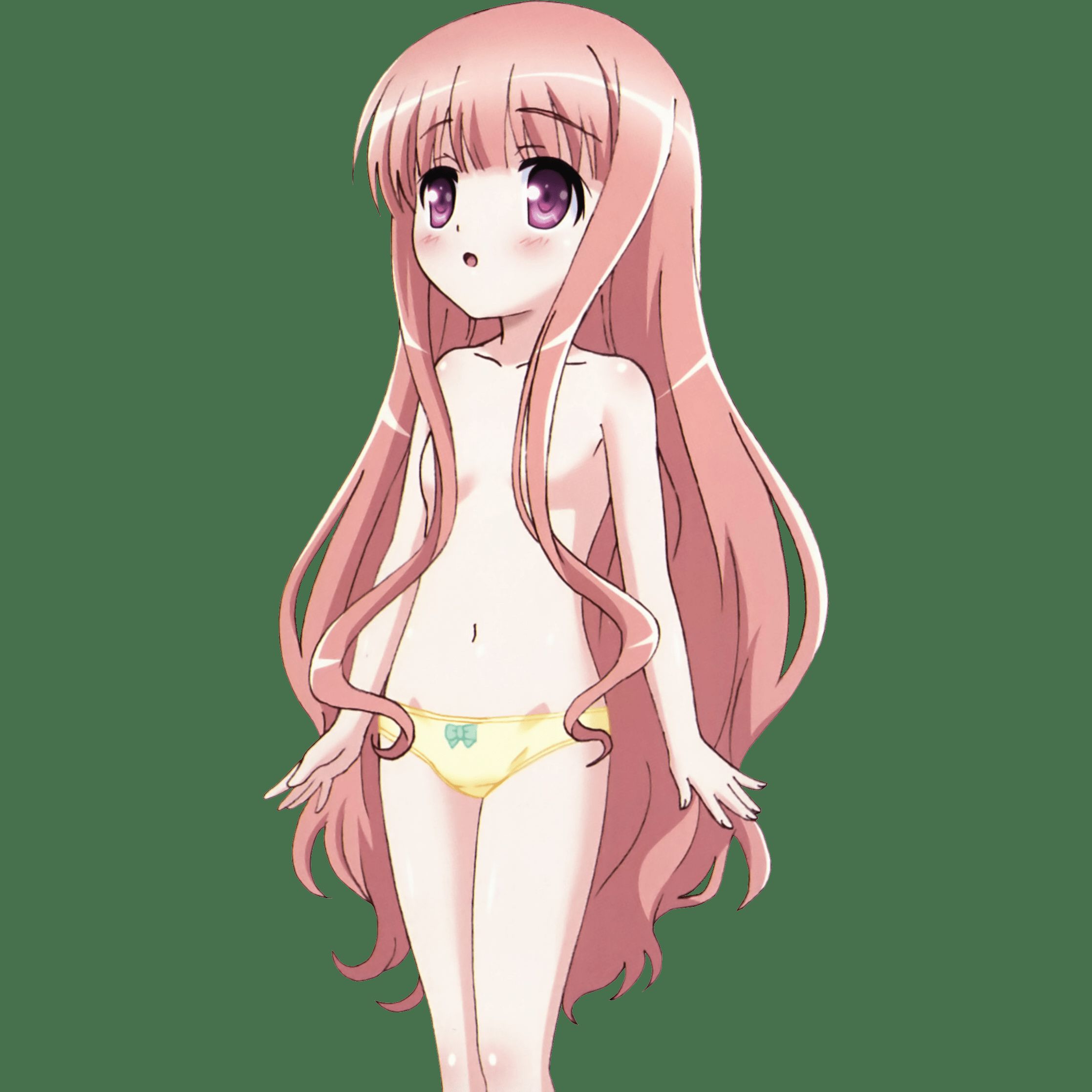 [Anime character material] naked png image of anime characters part 17 22