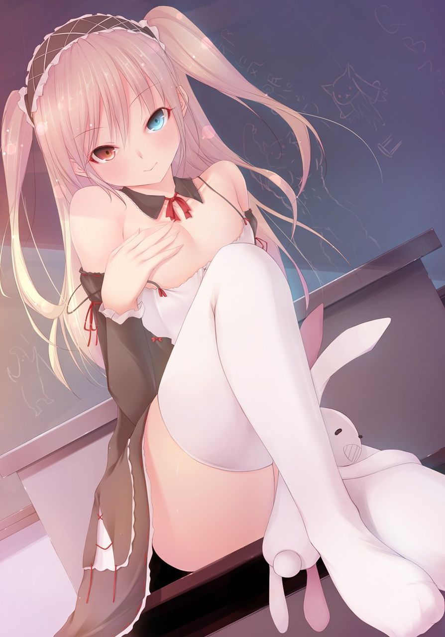 Secondary erotic image of cute girl of odd-eye [second order] 13