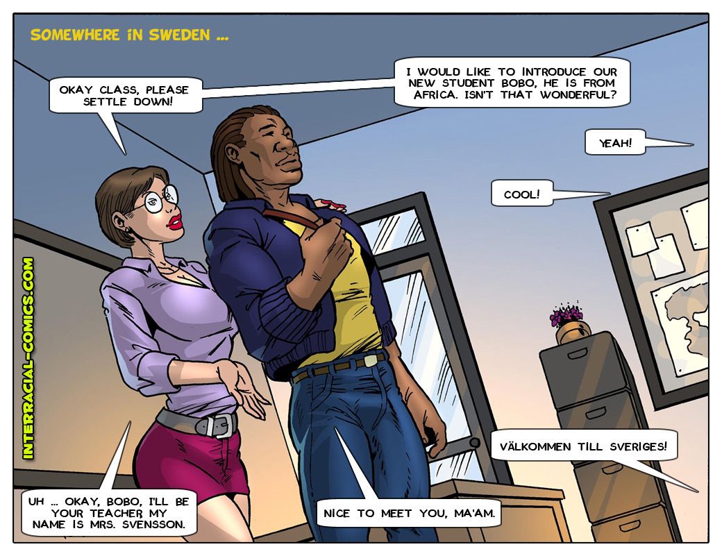 [Interracial-Comics] Welcome to Sweden 2