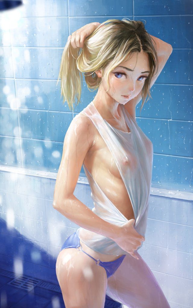 Secondary erotic image of the girl has become a naughty thing to see through underwear and clothes [second order] [transparent] 2