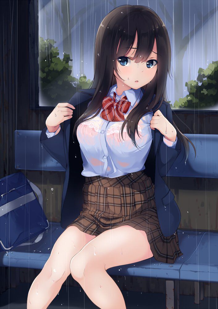 Secondary erotic image of the girl has become a naughty thing to see through underwear and clothes [second order] [transparent] 4