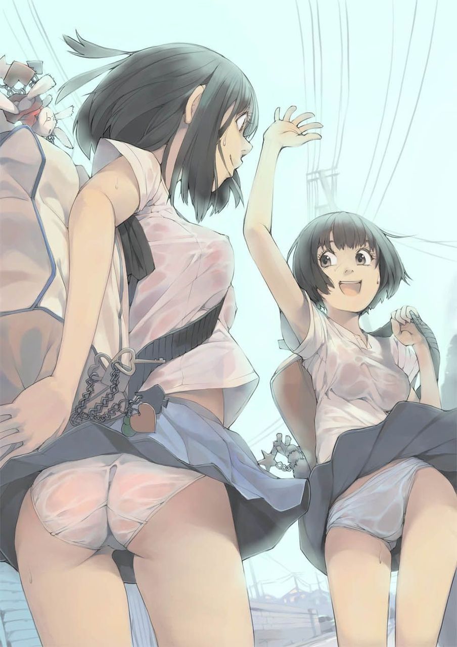 Secondary erotic image of the girl has become a naughty thing to see through underwear and clothes [second order] [transparent] 5