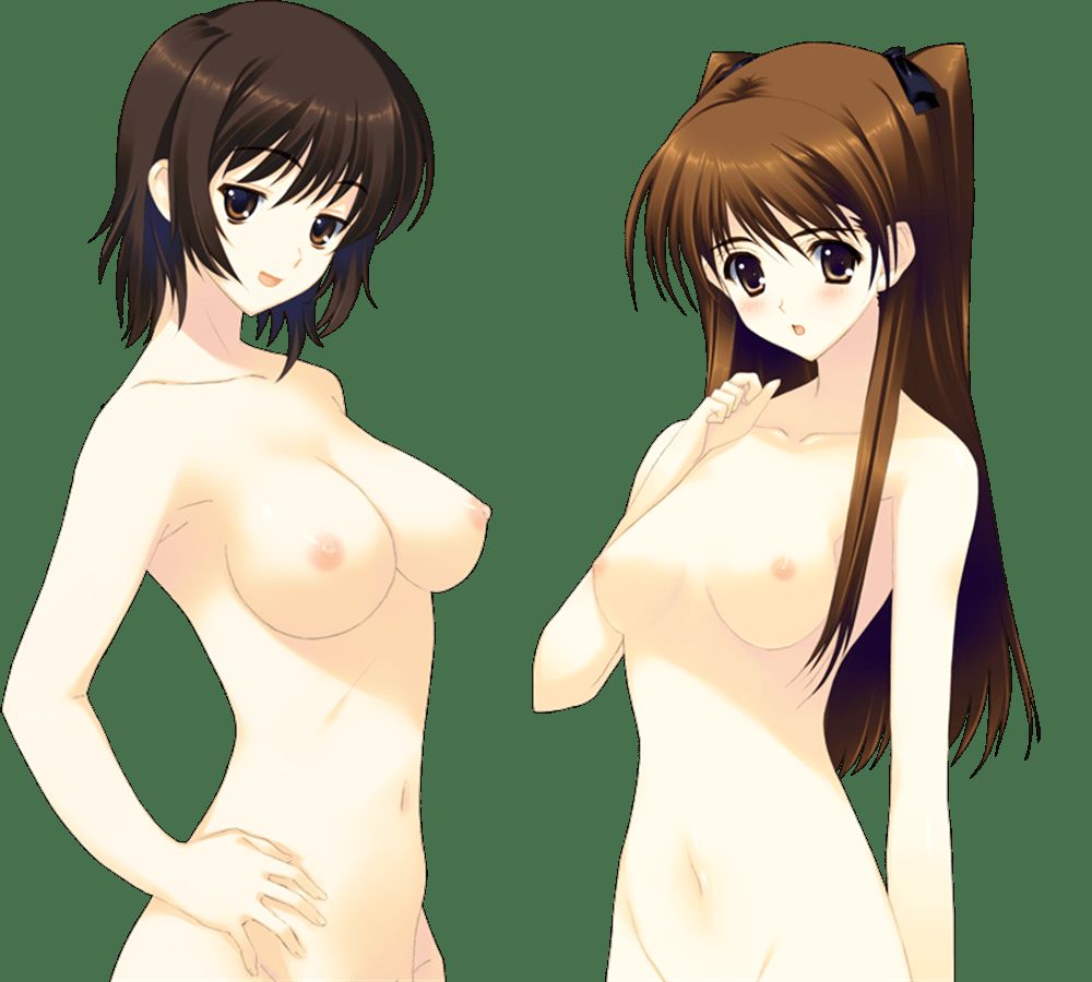 [Chara material] The third I tried to collect only transparent material png of standing picture of naked 29