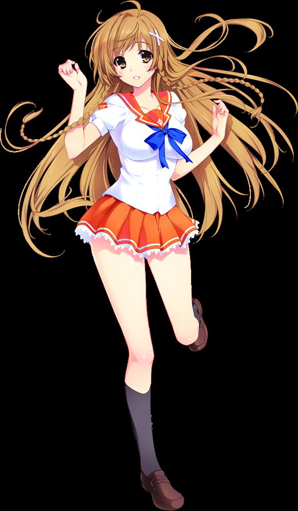 [Chara material] The third I tried to collect only transparent material png of standing picture of naked 30