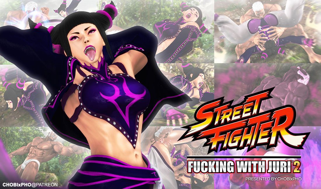 STREET FIGHTER / FUCKING WITH JURI 2 [CHOBIxPHO] ストリートファイター 1