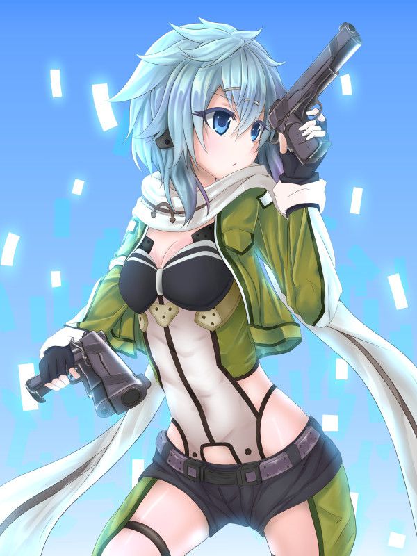 [Secondary erotic] Second erotic image of a girl with a weapon 8 [firearms, etc.] 2