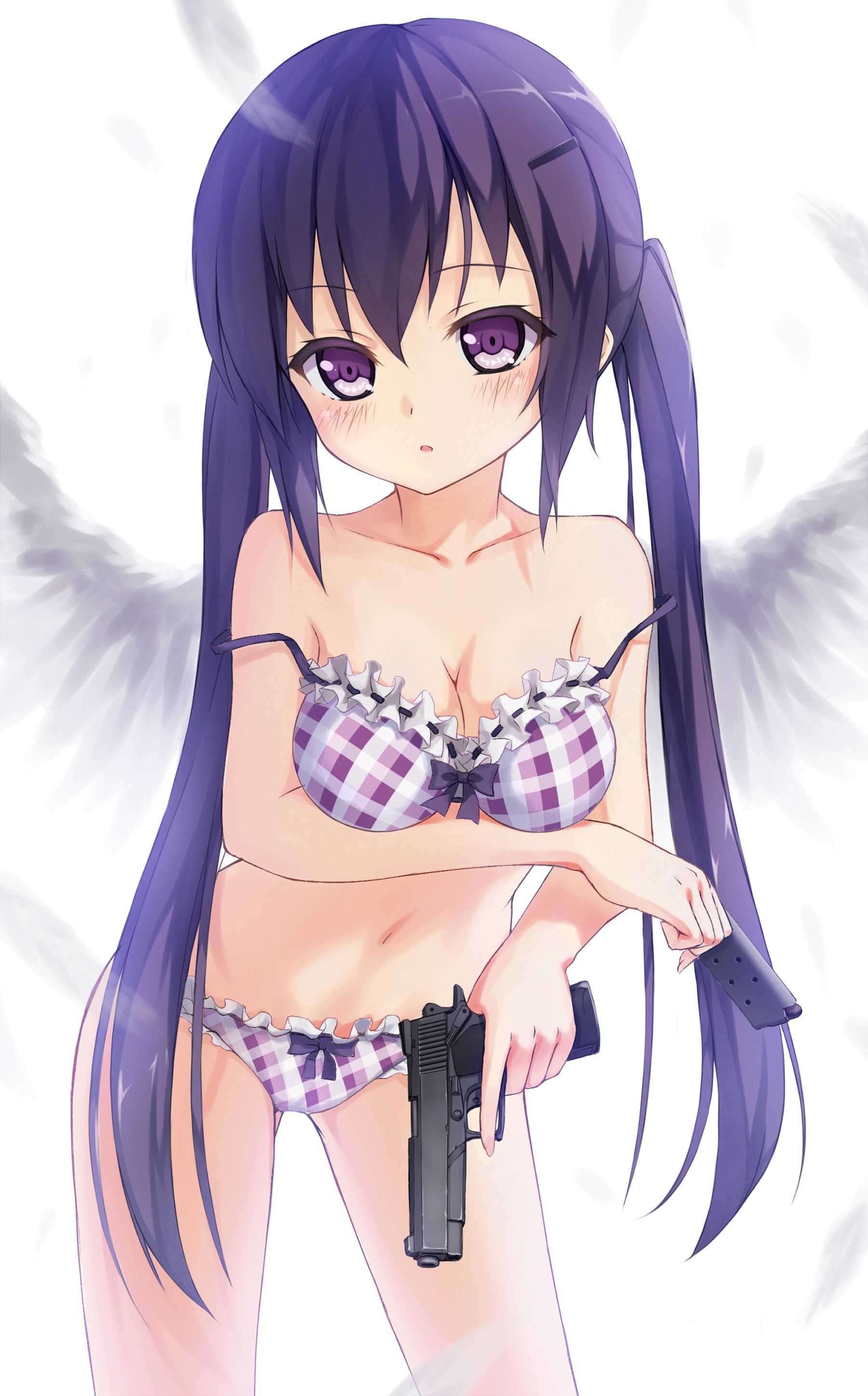 [Secondary erotic] Second erotic image of a girl with a weapon 8 [firearms, etc.] 36