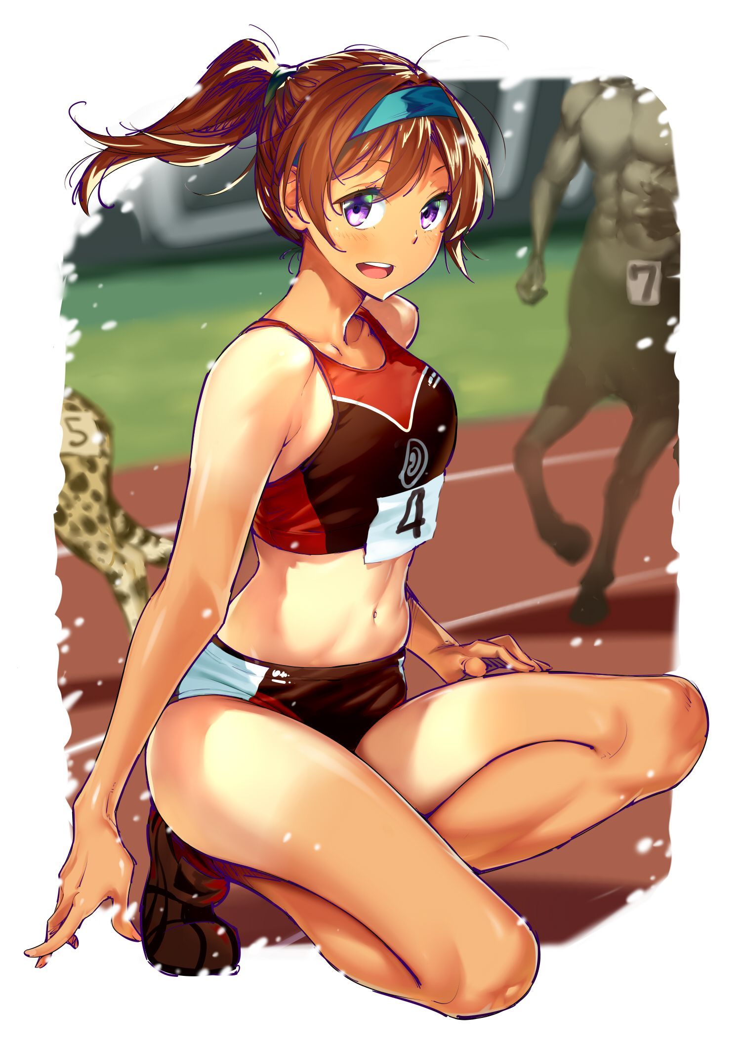 【Secondary erotic】 Erotic image of a girl wearing a sports bra that makes the sober feeling look erotic again is here 4