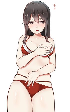Erotic images of Akagi's distressing desperate sexy pose! 【Fleet Kokushō】 15