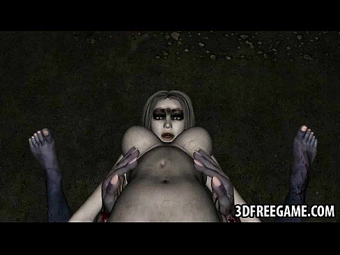 Sexy 3D zombie babe gets her pussy licked and fucked - 2 min 4