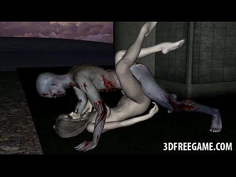 Sexy 3D zombie babe gets her pussy licked and fucked - 2 min 5
