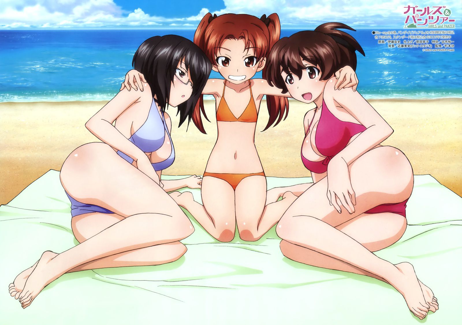 The official illustration of Girls und Panzer (Gal Pan) part3 (with original picture) 22
