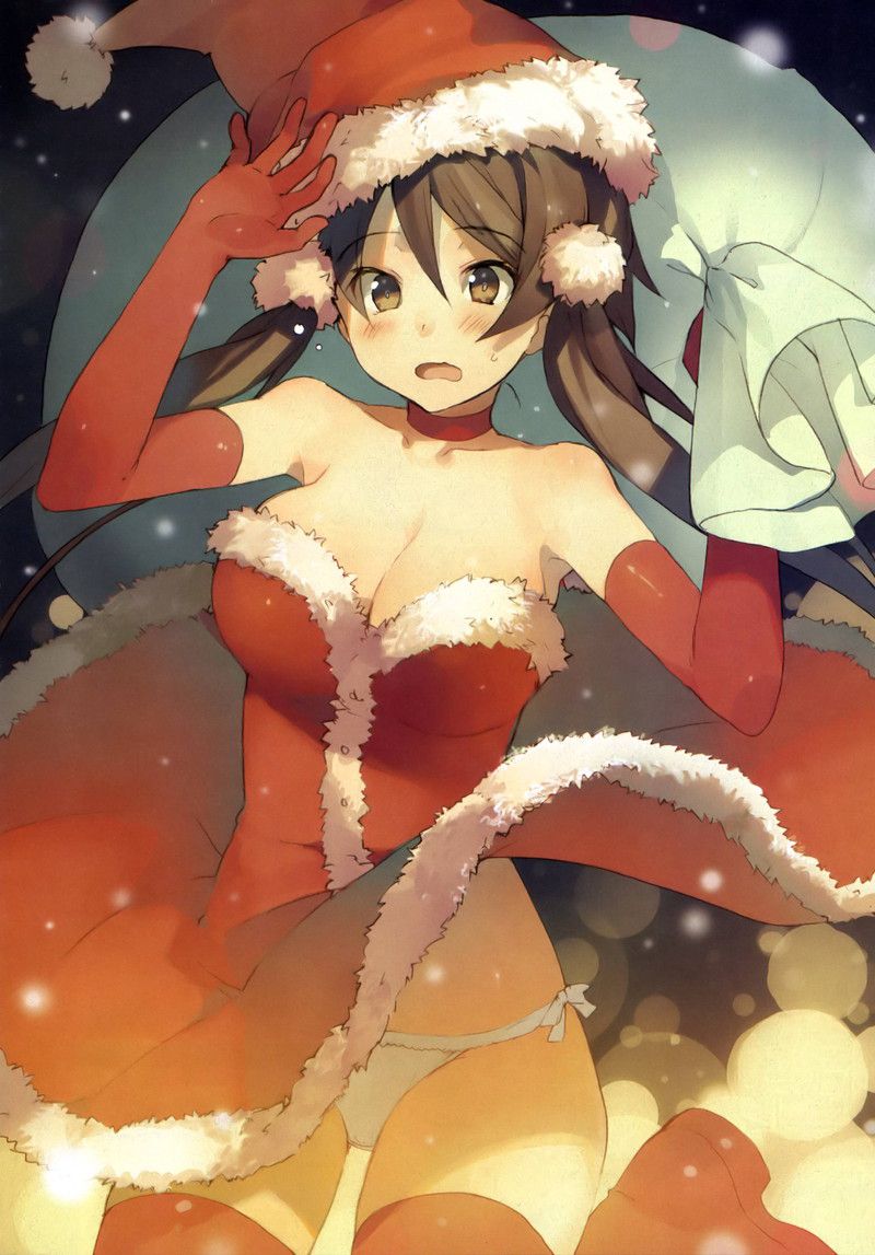 It is Christmas and the secondary erotic picture of the cute daughter of Santa Kos is pasted! Part 3 11