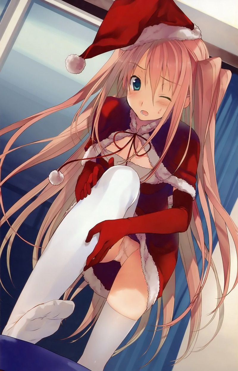 It is Christmas and the secondary erotic picture of the cute daughter of Santa Kos is pasted! Part 3 32