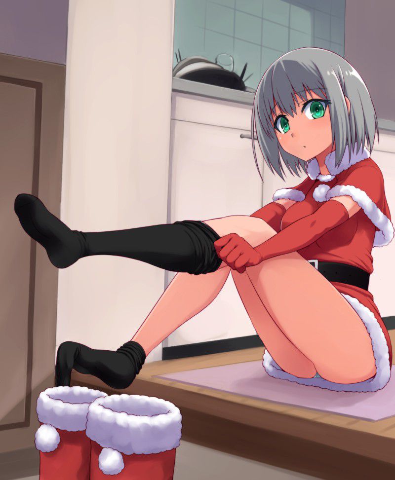 It is Christmas and the secondary erotic picture of the cute daughter of Santa Kos is pasted! Part 3 9