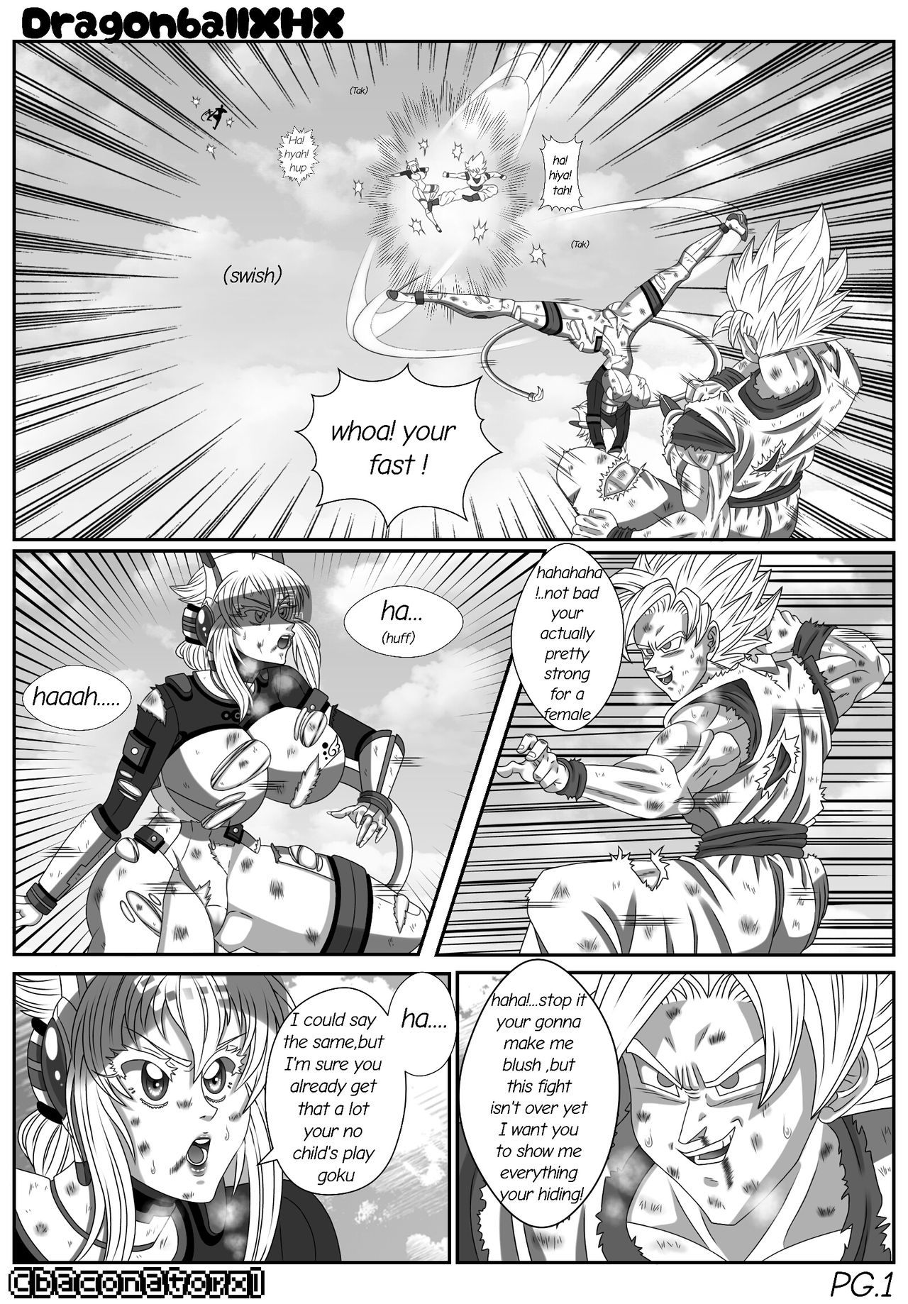 Dragon Ball Z XHX(fan fiction parody) [ongoing](English) 3