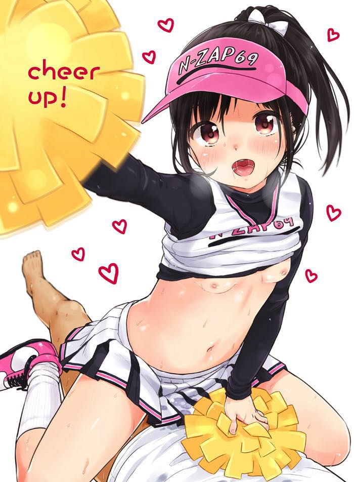 [Secondary erotic] Erotic image collection of cute cheerleading ☆ girl who will cheer while sex Part1 11