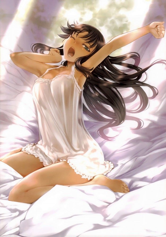 [2nd] Second erotic image of a cute girl in the waking Figure 2 [waking up] 9