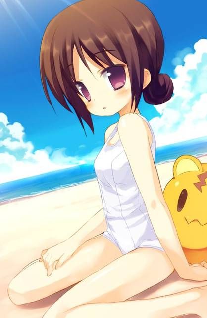[105 reference images] about the cute two-dimensional erotic image of school swimsuit. 5 [Summer] 14