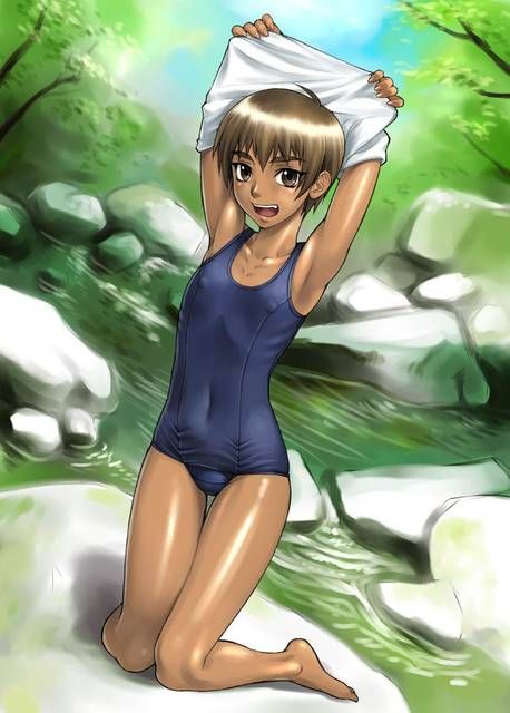 [105 reference images] about the cute two-dimensional erotic image of school swimsuit. 5 [Summer] 36