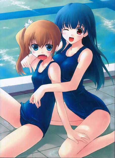 [105 reference images] about the cute two-dimensional erotic image of school swimsuit. 5 [Summer] 4