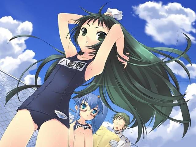 [105 reference images] about the cute two-dimensional erotic image of school swimsuit. 5 [Summer] 55