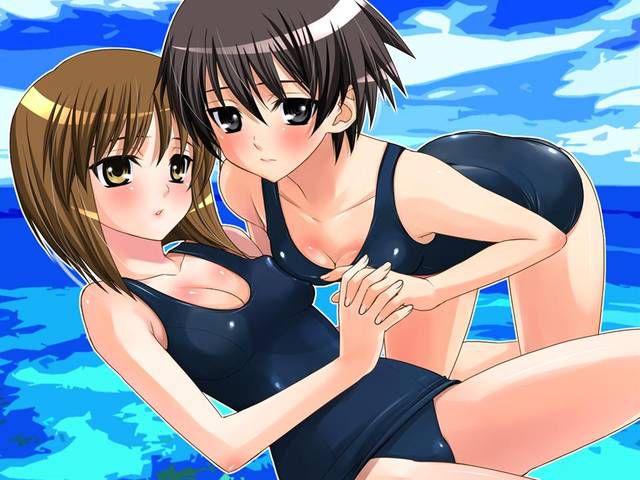 [105 reference images] about the cute two-dimensional erotic image of school swimsuit. 5 [Summer] 7