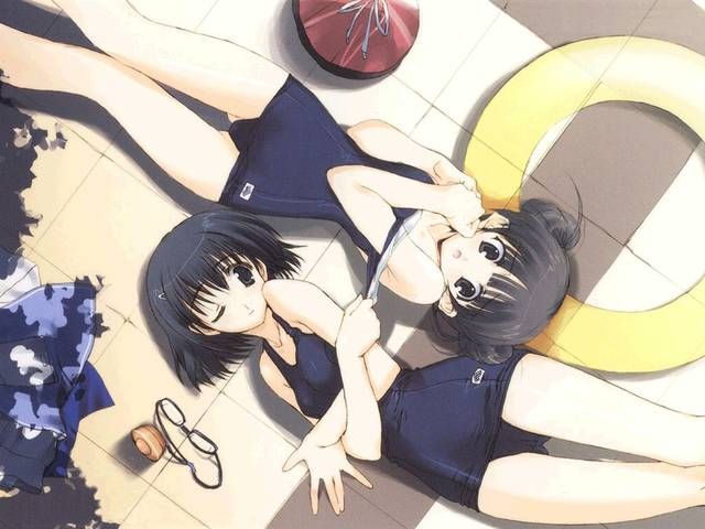 [105 reference images] about the cute two-dimensional erotic image of school swimsuit. 5 [Summer] 99