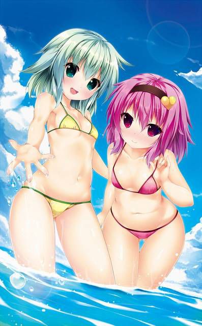 [119 Reference images] If you want to understand the erotic of the two-dimensional micro-bikini.... 1 [Kinky swimsuit] 27